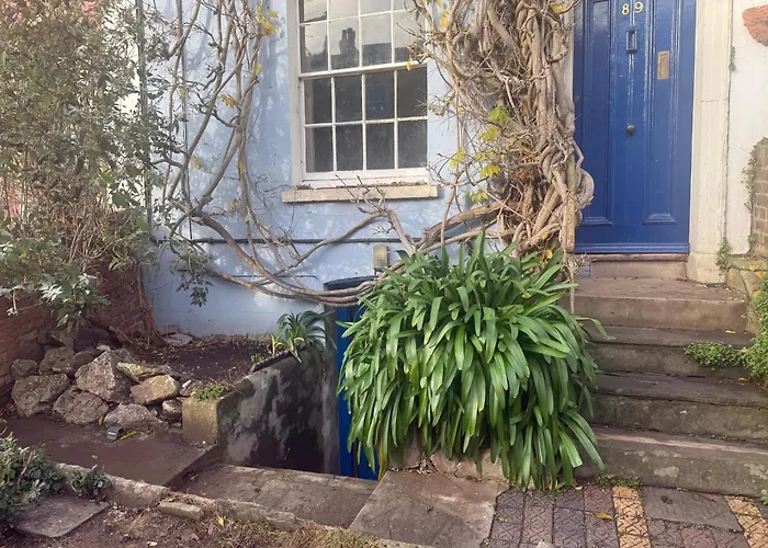 公寓 Cosy Garden Flat With Work Space Near Clifton